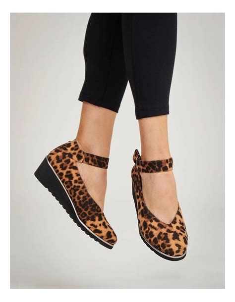 leopard print shoes myer